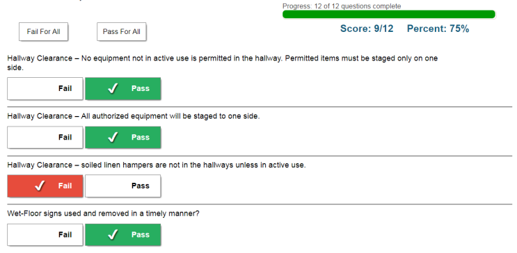 Adding Survey and Inspection Responses
